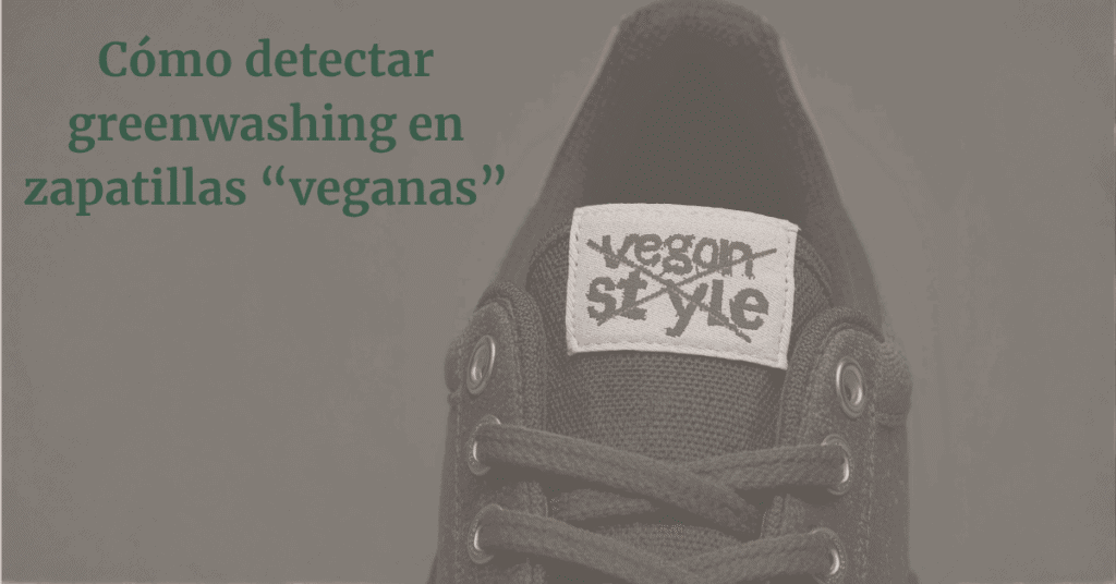 greenwashing en zapatillas
